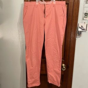 SOLD- Pink girlfriend jeans